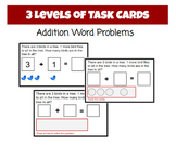 Addition Word Problem Task Cards