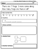 Free 1st Grade Addition and Subtraction Word Problem Worksheets