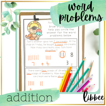 Preview of Addition Word Problems
