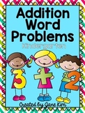 Addition Word Problems For Kindergarten