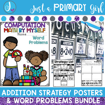 Preview of Addition Word Problems and Strategy Poster