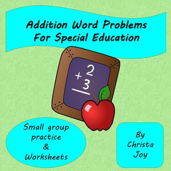 math word problems for special education
