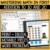 Addition Word Problems within 20 Print and Digital