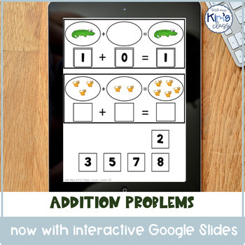 Preview of Differentiated Addition Work Books & Activities with Google Slides™