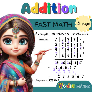 Preview of Fast Addition - Easy math to Increase Your Speed