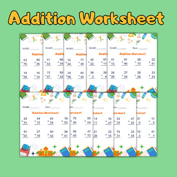 Preview of Addition Worksheet