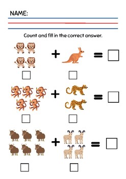 Addition Worksheets by IQBAL MATHS ACADEMIA | TPT