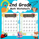 Addition Worksheets | Math Activities| 2nd Grade |2 Decimals Math