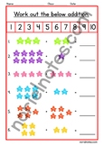Addition Worksheets (Using objects)