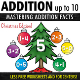 Addition Worksheets and Activities - Christmas Theme