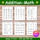 Addition Worksheets for Math Fact Fluency, Printable Math Practice ...