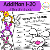 Addition Write the Room - Spring Theme