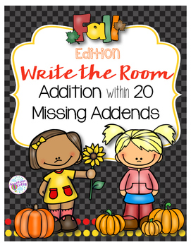 Preview of Addition and Missing Addends: Fall Edition