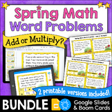 Addition and Multiplication Word Problems Bundle
