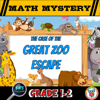 Preview of Addition and Subtraction (Add & Subtract within 20) Math Mystery Activity