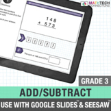 Addition and Subtraction | 3rd Grade Google Classroom Math