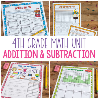 Preview of Addition and Subtraction With Regrouping | Addition and SubtractionWord Problems
