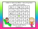 Addition and Subtraction BINGO - Kids at Play Edition