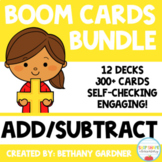 Addition and Subtraction BUNDLE - Boom Cards - Distance Learning