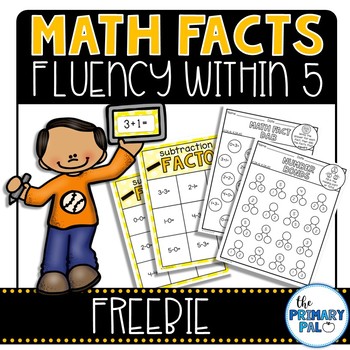 Addition and Subtraction Math Facts Freebie