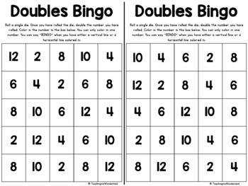 Dice Addition And Subtraction Bingo Cards {Math Made Fun Series}