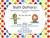 Addition and Subtraction Bingo Dauber Math Centers