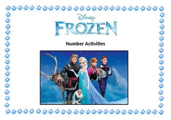 Preview of Addition and Subtraction Board Game - 'Frozen' themed