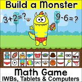 Addition and Subtraction within 20 Math Game - Fun End of Year Review Activity