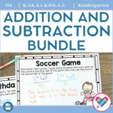 Addition and Subtraction Bundle for Kindergarten