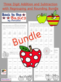 Addition and Subtraction Bundle with Regrouping and Roundi