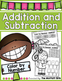 Addition and Subtraction Color by Number!