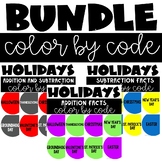 Addition and Subtraction Color by Number Bundle -