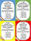 Addition and Subtraction Common Core Strategies PARENT Handouts