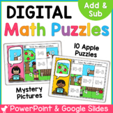 Addition and Subtraction Apples Digital Puzzles | Google S