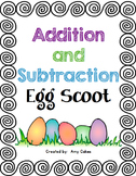 Addition and Subtraction Egg Scoot