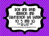 Addition and Subtraction Equations-Roll and Read Big Bundl