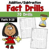 Addition and Subtraction Fact Drills