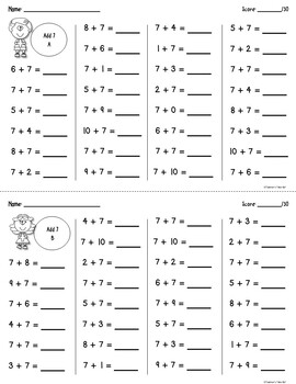 👉 KS2 Addition and Subtraction Penalty Shootout Activity Sheet