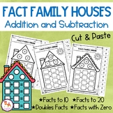 Addition and Subtraction Fact Families | Cut & Paste Works