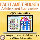 Addition and Subtraction Fact Families with Digital Slides