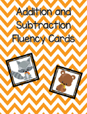 Addition and Subtraction Fact Fluency  Cards