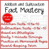Addition and Subtraction Fact Mastery