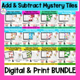 Addition and Subtraction Facts | Digital and Printable Mat
