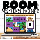 Addition and Subtraction Facts Practice Boom Cards™ Distan