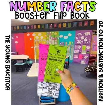 Preview of Addition and Subtraction Facts to 20 Booster Flip Book
