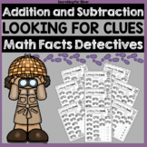 Addition & Subtraction: Find the Facts No Prep