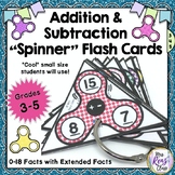 Addition and Subtraction Flash Cards - Spinner Flash Cards