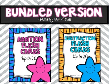 Preview of Addition and Subtraction Flash Cards to 20