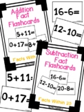 Addition and Subtraction Flashcards (Facts within 20) BUNDLE!