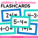 Addition and Subtraction Flashcards {within 5}